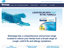 Tablet Screenshot of dimetapp.co.nz